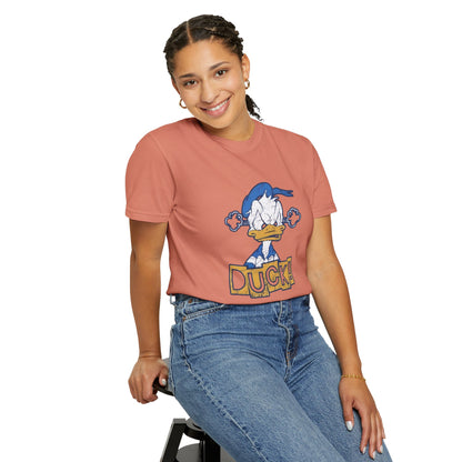 Cartoon Funny Duck Graphic T-Shirt