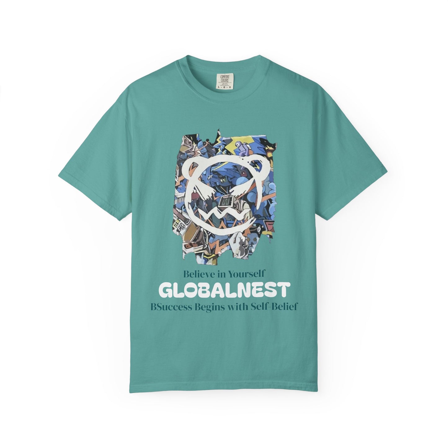 Cartoon Motivational Graphic T-shirt