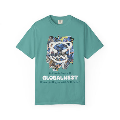 Cartoon Motivational Graphic T-shirt