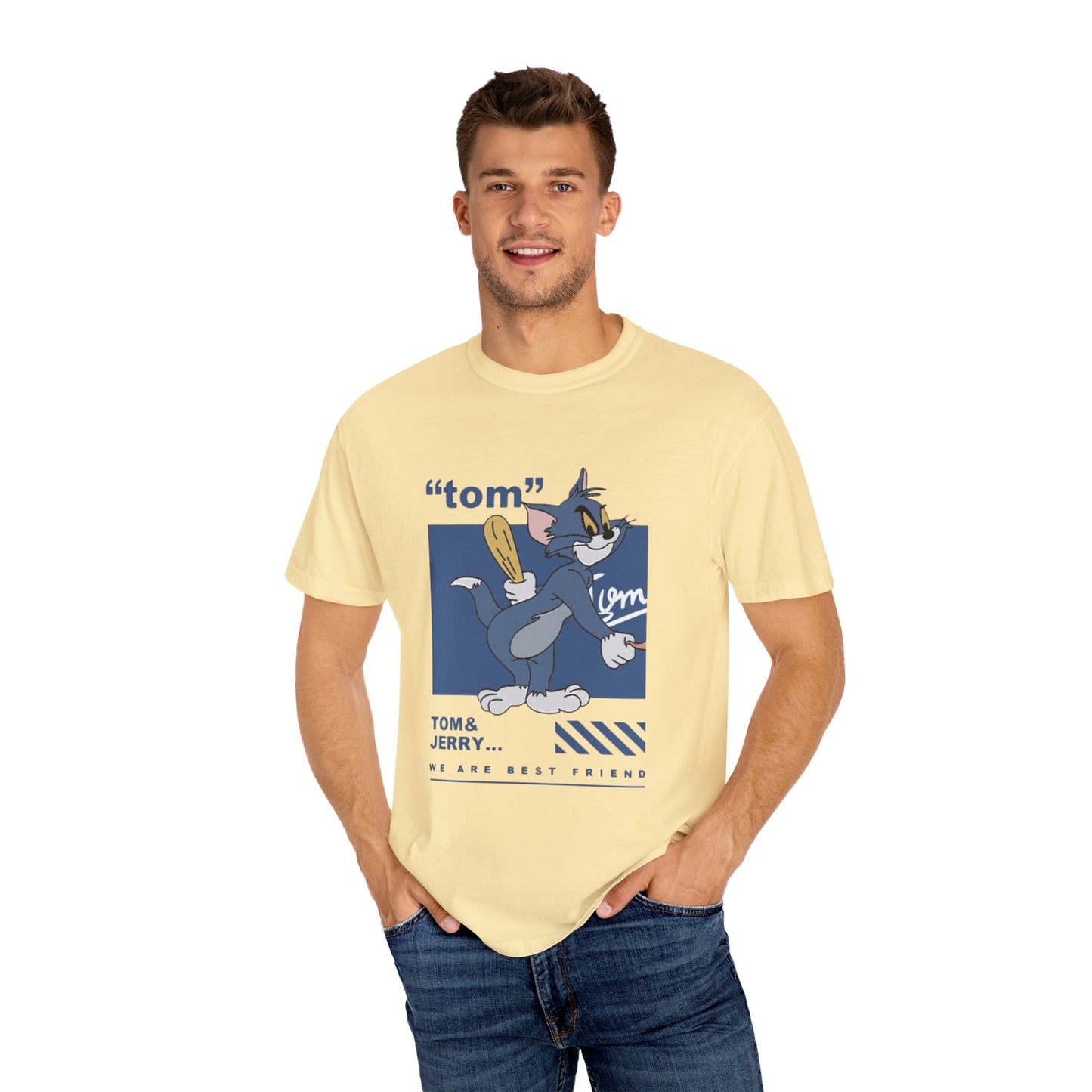 Cartoon Tom and Jerry Unisex T-Shirt