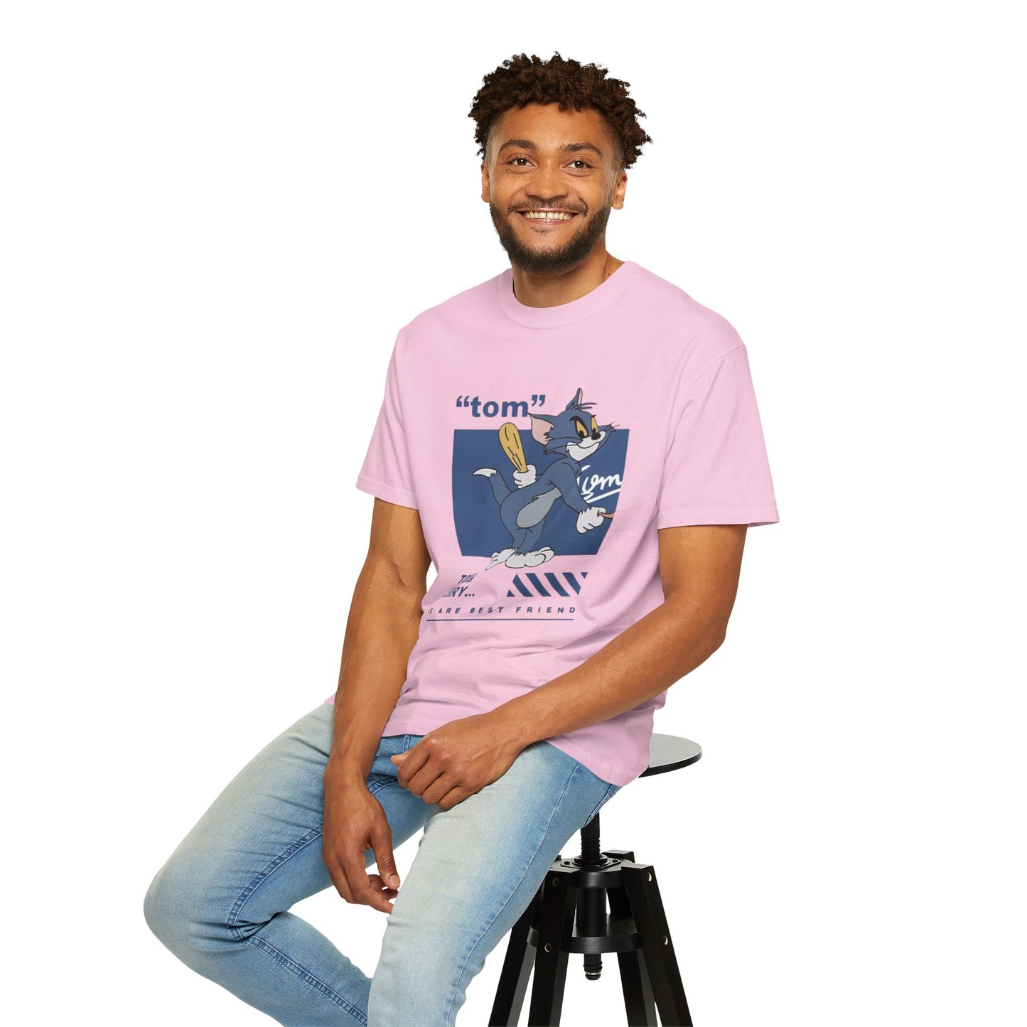 Cartoon Tom and Jerry Unisex T-Shirt