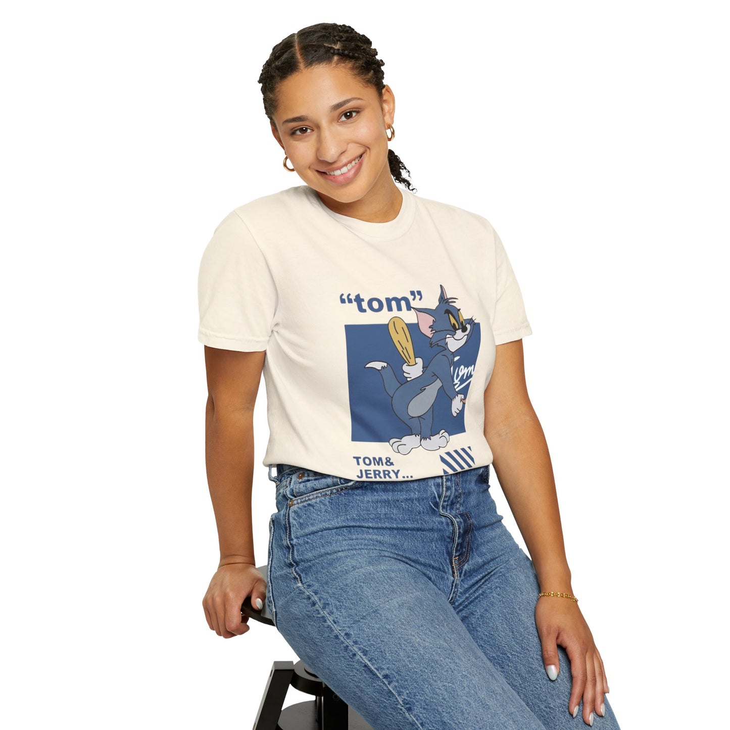 Cartoon Tom and Jerry Unisex T-Shirt